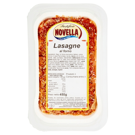 Pastificio Novella Lasagne al forno 450 g